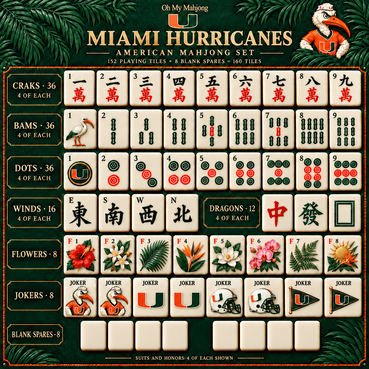 MHC Premium Mahjong Set Signature NHVH
