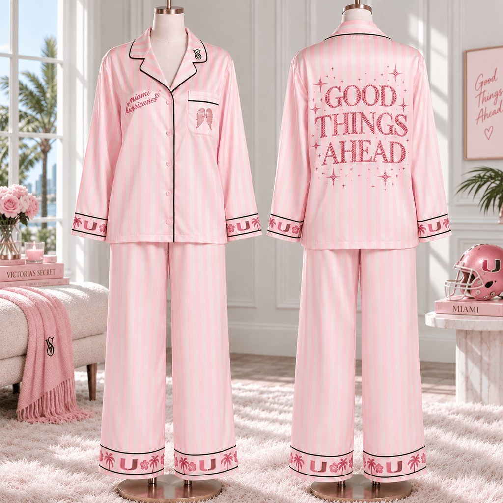 MHC Women’s Premium Signature Satin Pajama Set NTNA