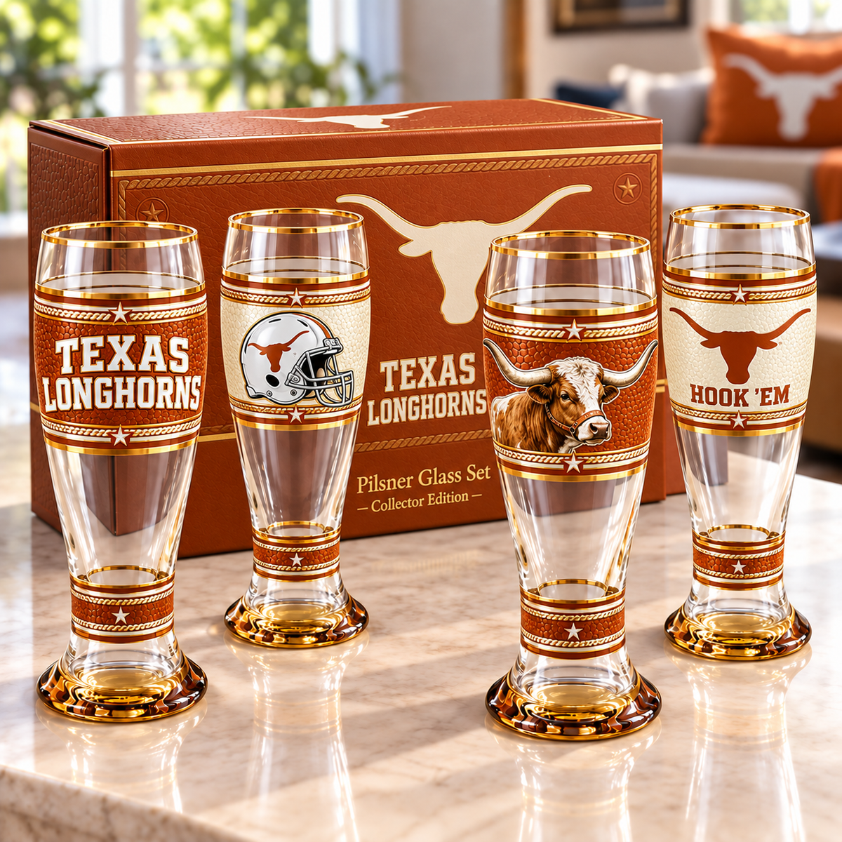Premium TLS Heritage Glass Gift Set HQH