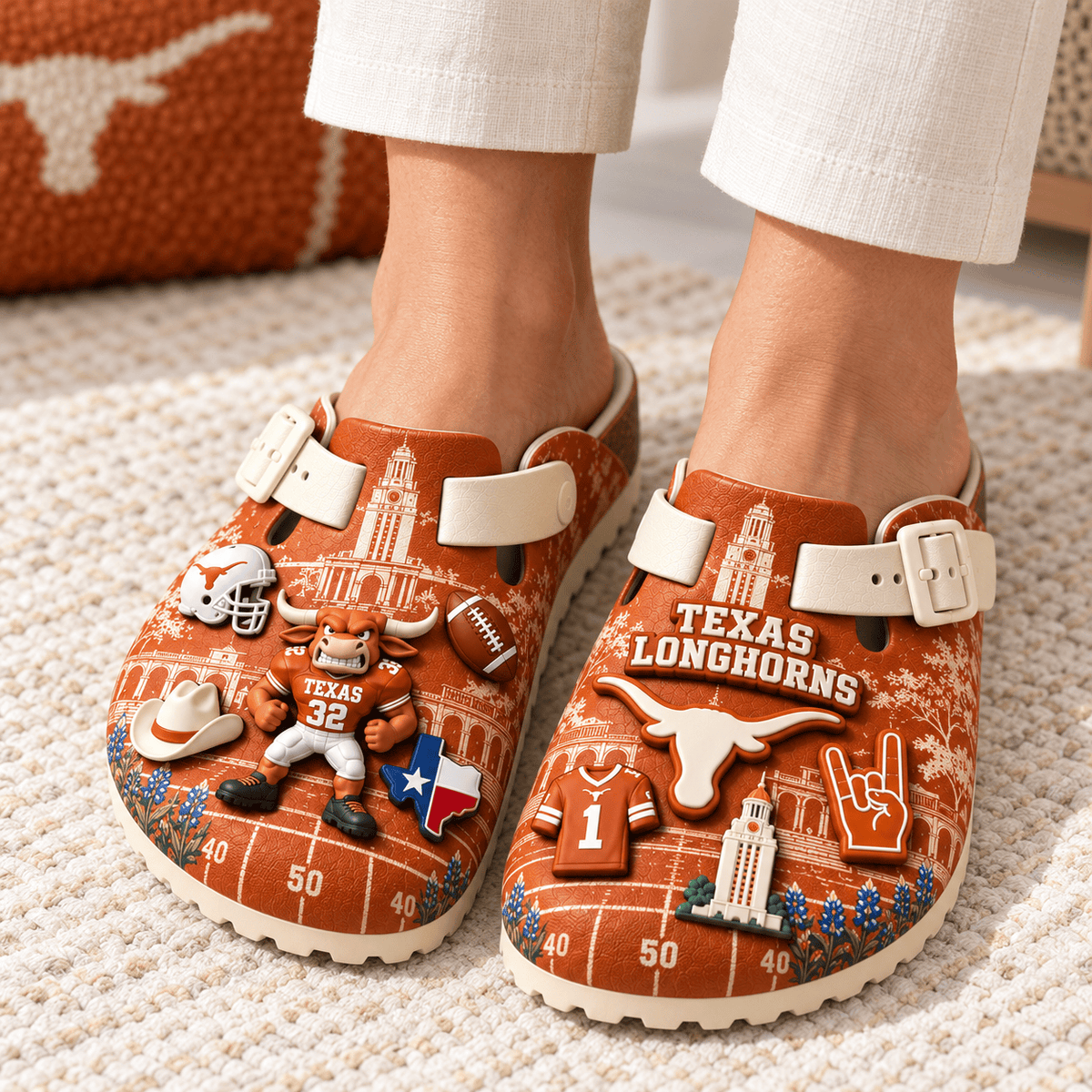 Premium TLS Signature Buckle Clogs NTVA
