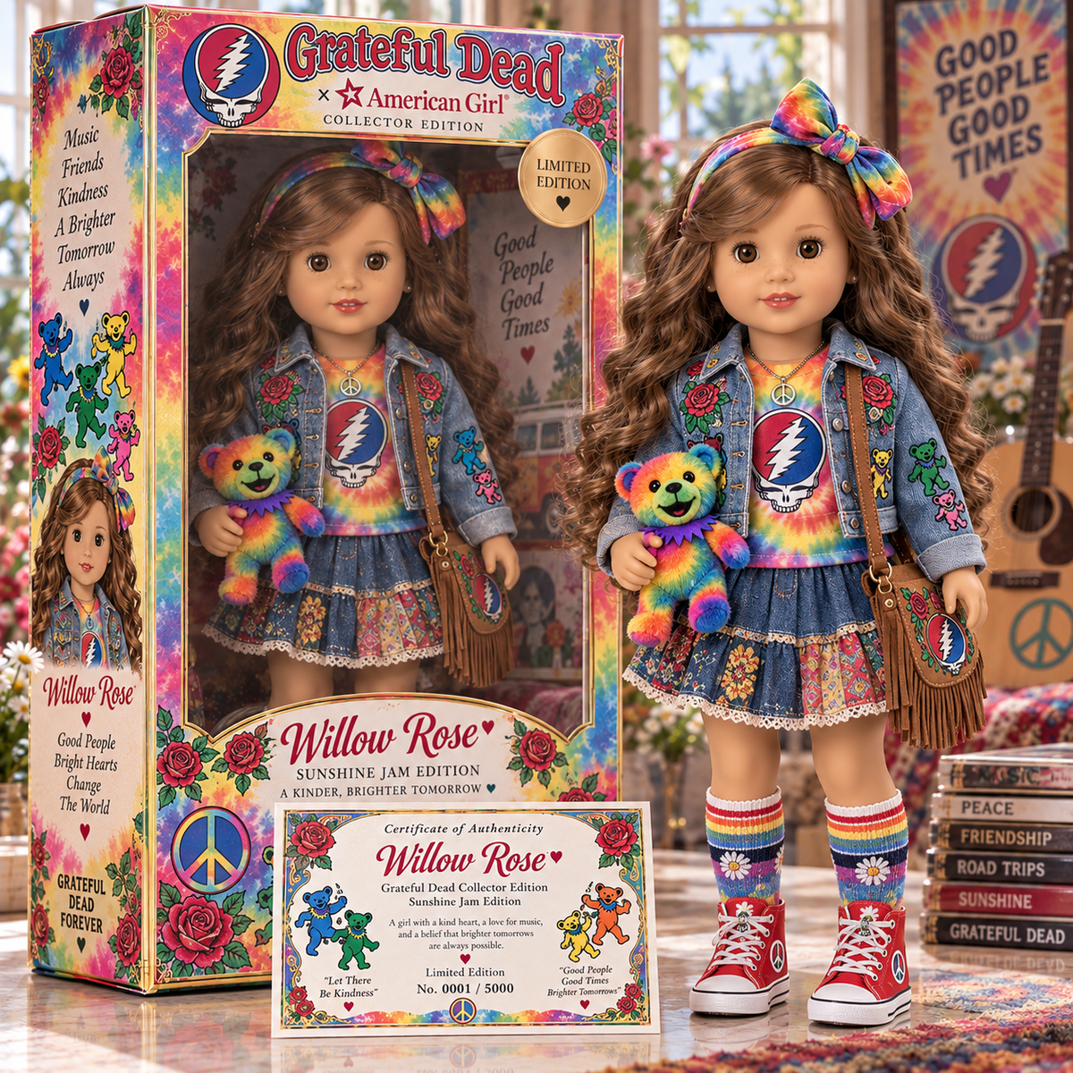 Premium GRFD Commemorative Collector Doll NTNA