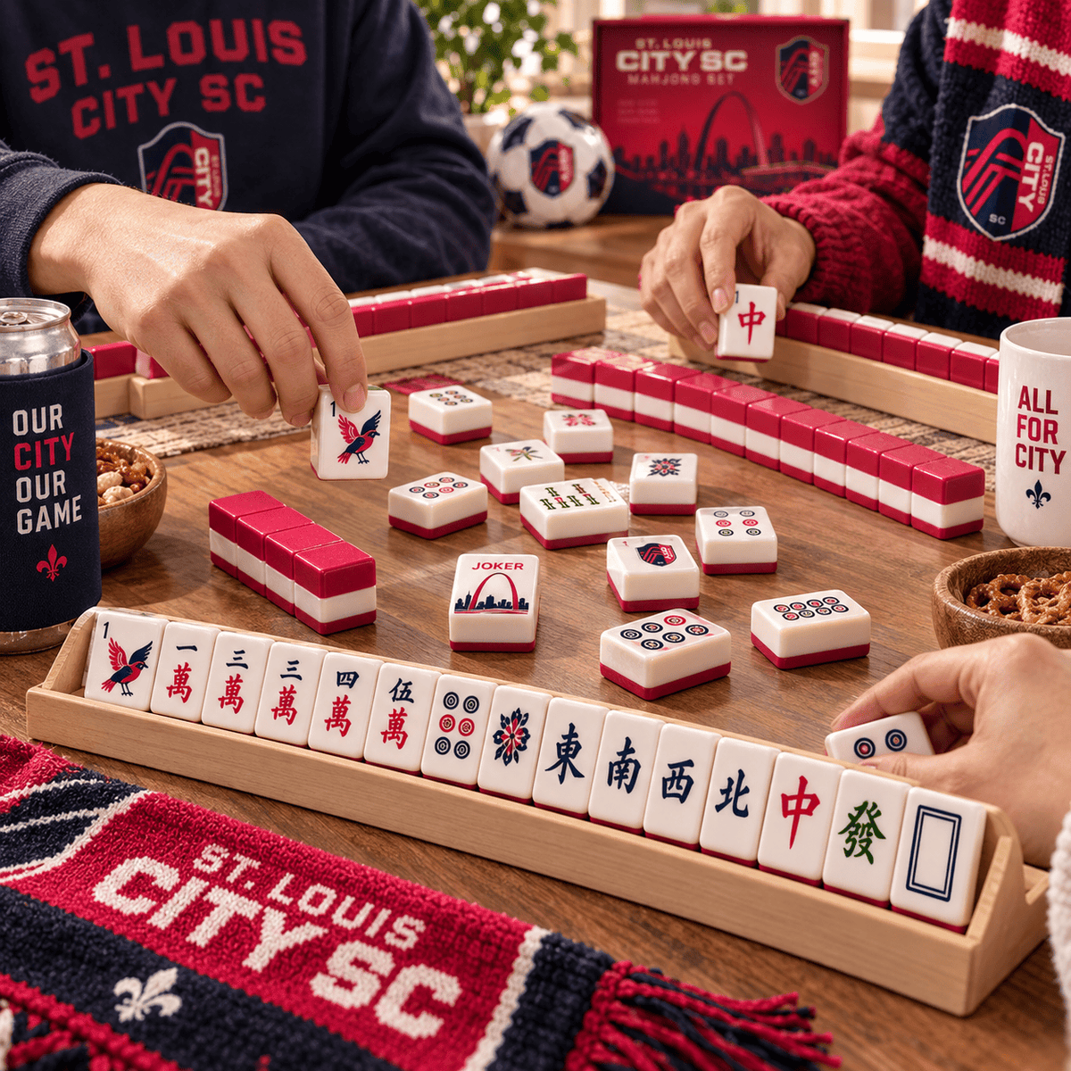 Premium STLC Mahjong Tiles Set TNSM