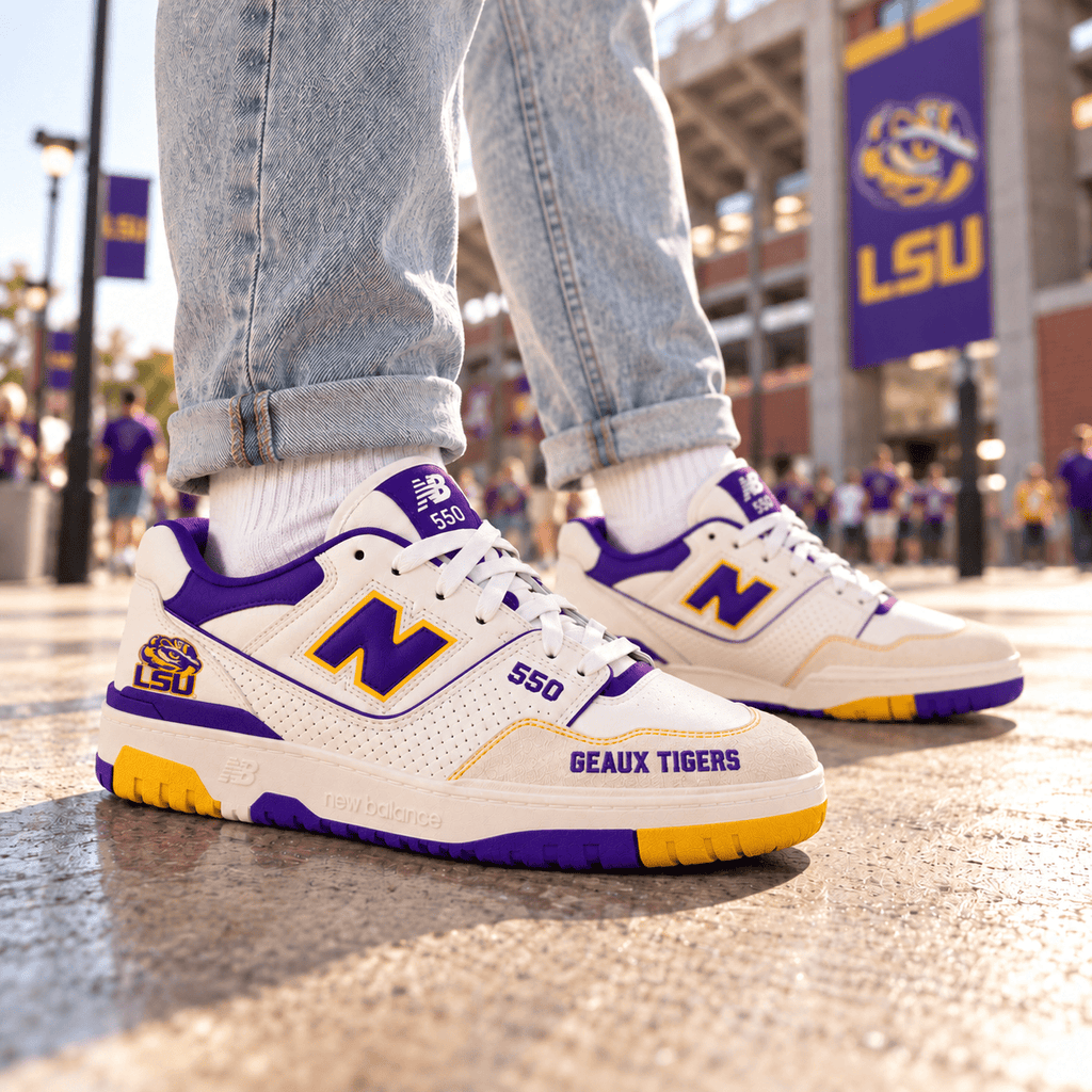 LSU Premium NB 550 Sneaker TTTT