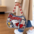 SNPY Sculptural Embroidered Denim Handbag NTKO