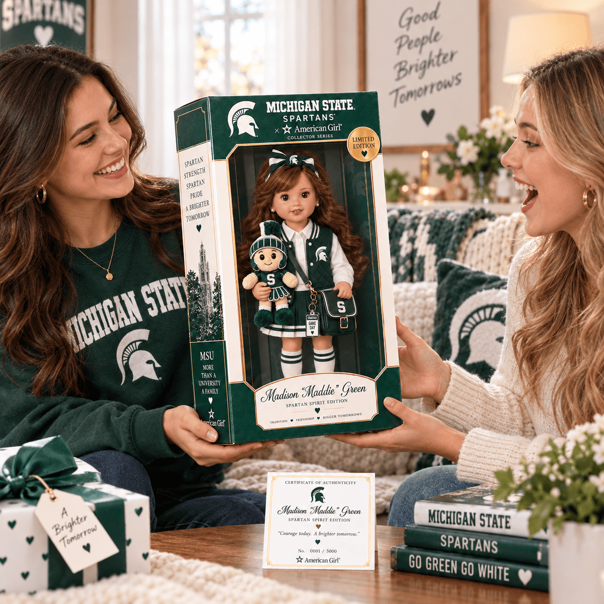 Premium MSU Commemorative Collector Doll PDL