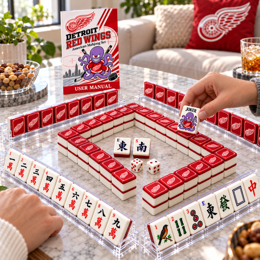 Premium DRW Mahjong Tiles Set TTMH