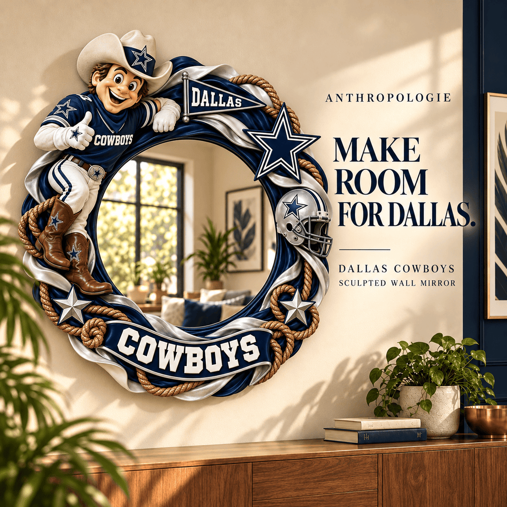 DLCB 3D Mascot Wall Mirror DNBN