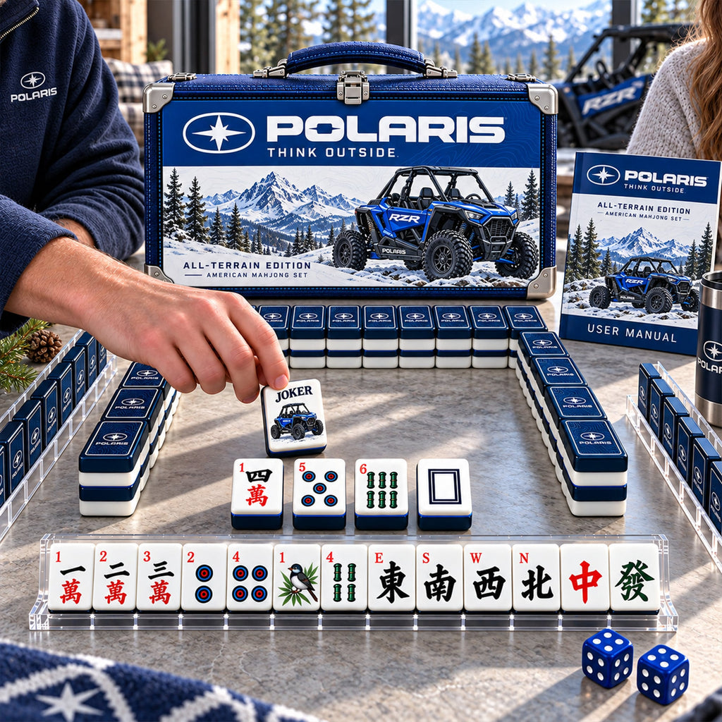 Premium POL Mahjong Tiles Set PVNA