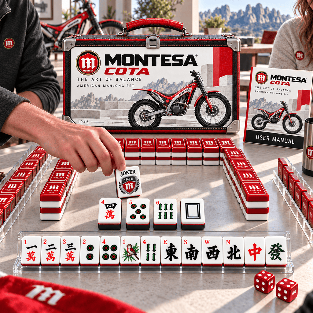 Premium MON Mahjong Tiles Set PVNA