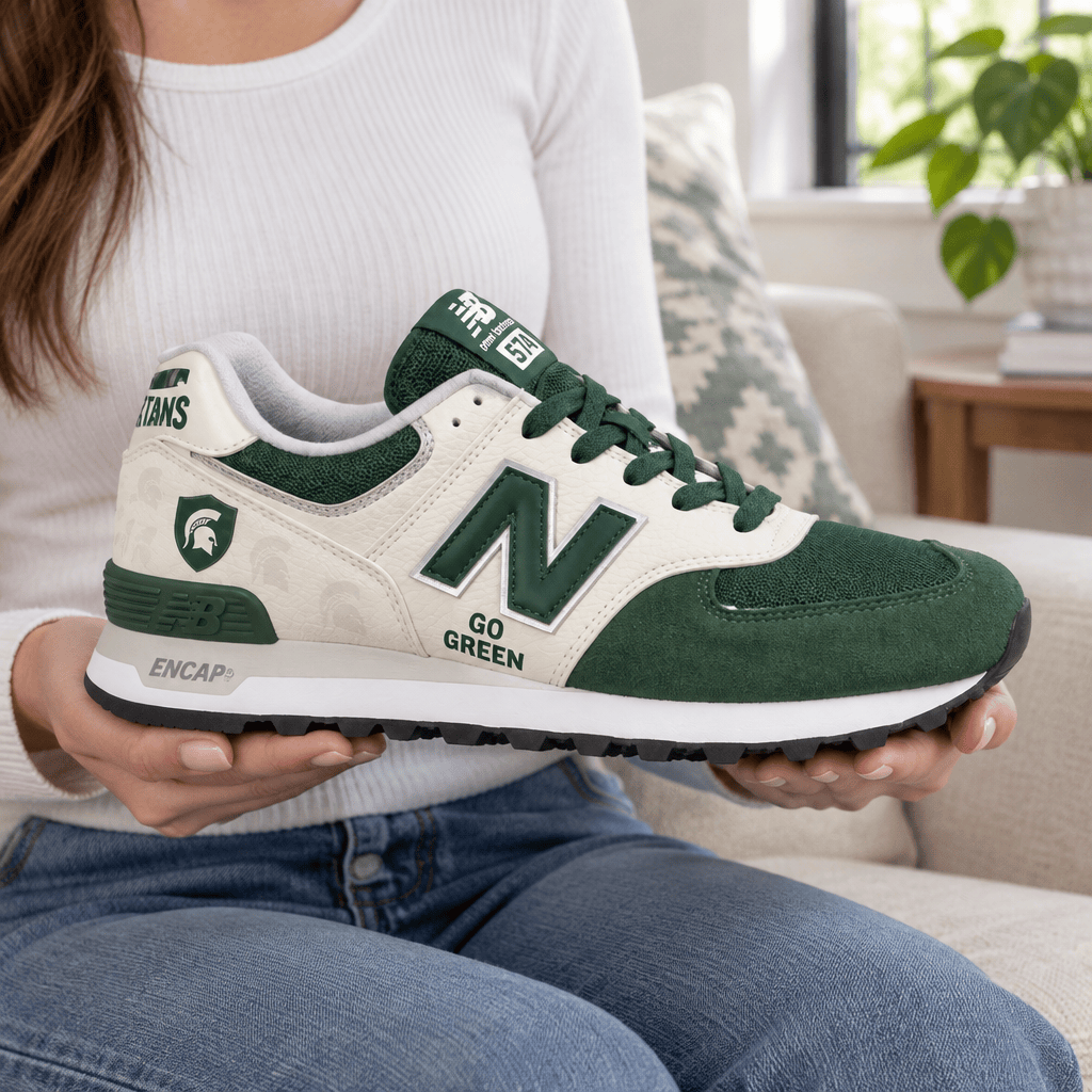 PREMIUM MSU NB 574 SNEAKER NHVH