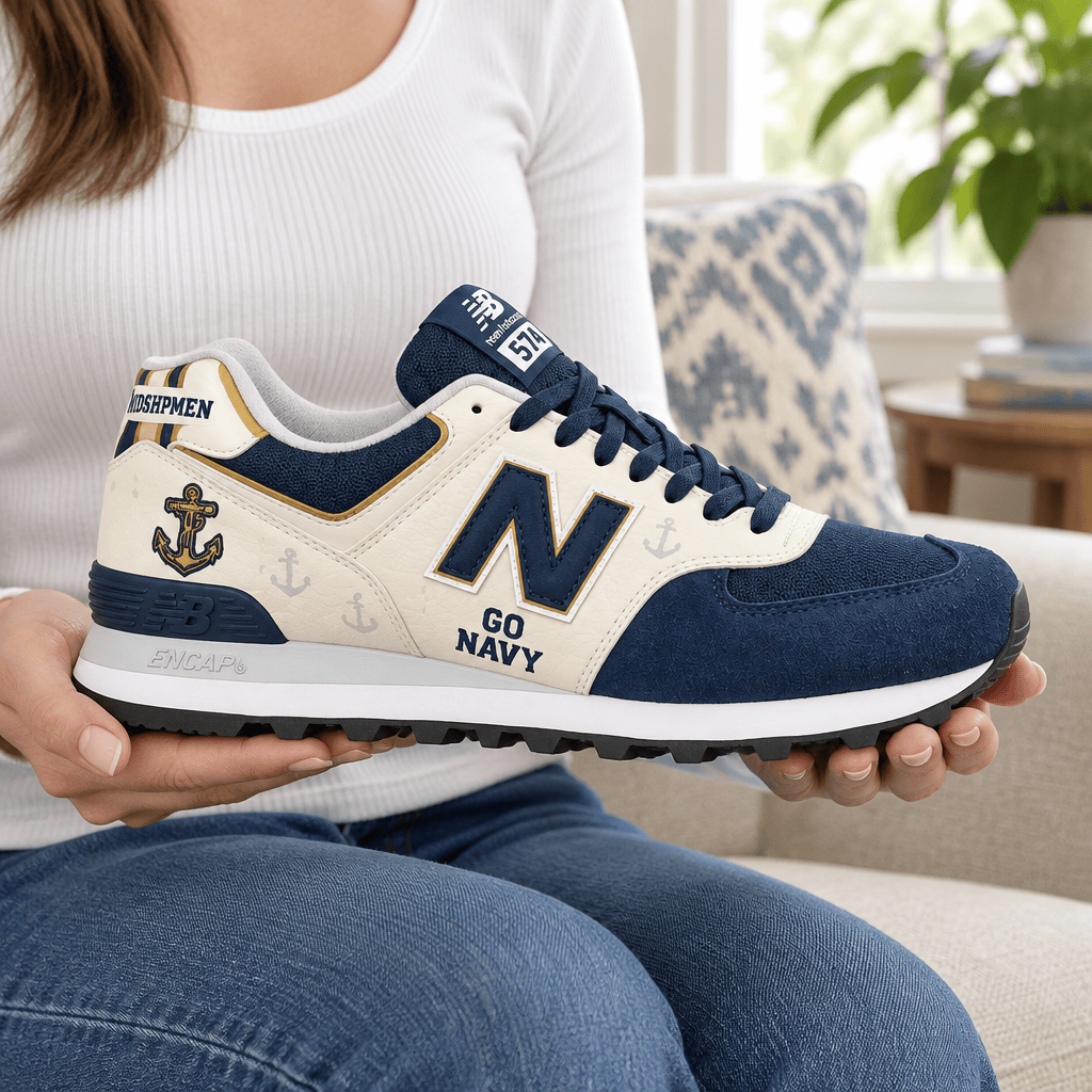 NMSM Premium NB 574 Sneaker DNBN