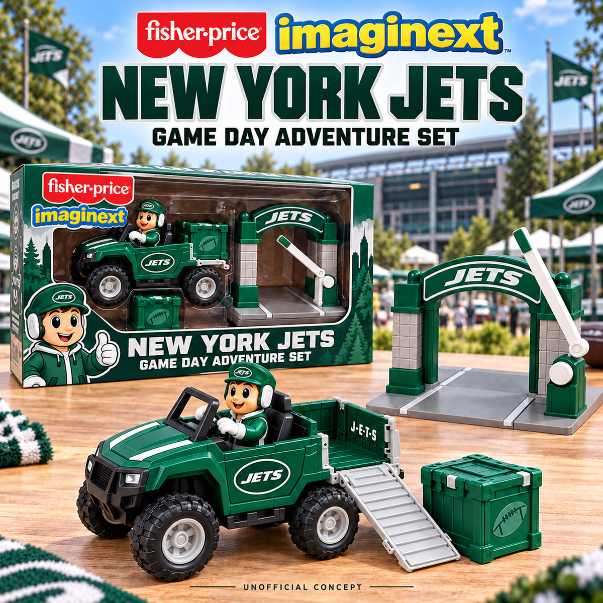 NYJ Premium Adventure Toy Set TMH