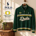 ORD Premium Varsity Cable-Knit Quarter-Zip Sweater NHVH